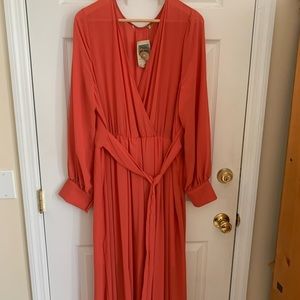 Floor length maxi dress